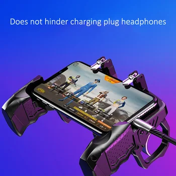 

New PUBG Control Mobile GamePad Joystick Trigger Game Shooter Vibration Controller Real For IPhone Android Phone Gaming Game Pad