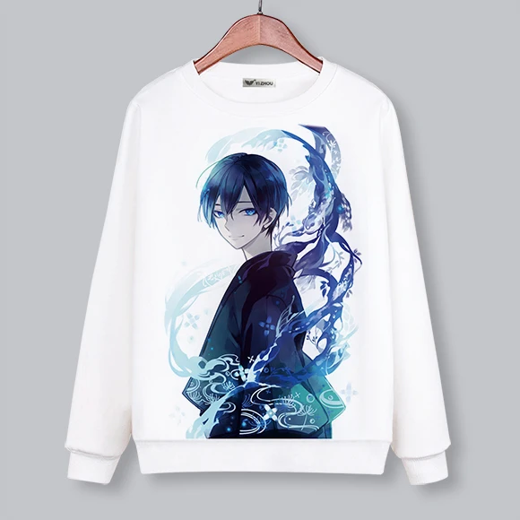 Толстовка унисекс с круглым вырезом аниме Noragami Yato Iki Hiyori Yukine Нора свитшоты куртка
