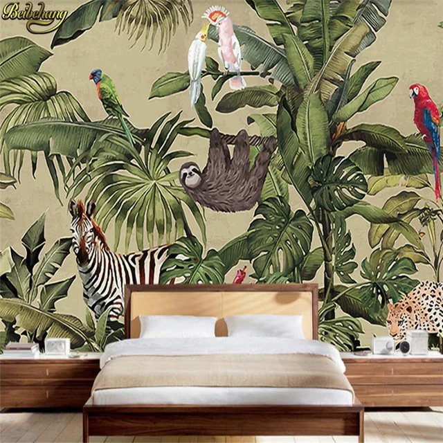 Rainforest Bedroom Wallpaper online information
