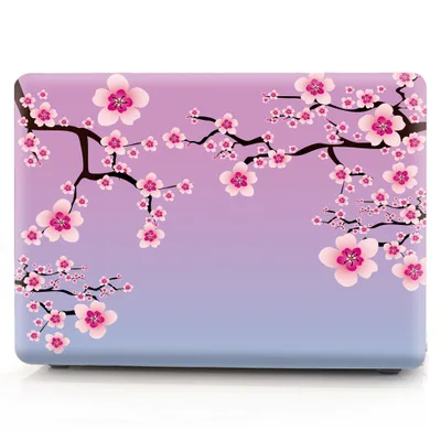 Чехол для ноутбука с принтом вишни для MacBook Air Pro retina 11 11,6 12 New 13,3 A1932 Pro 13 15 Touch Bar A1706 A1707 - Цвет: Cherry blossoms Y8
