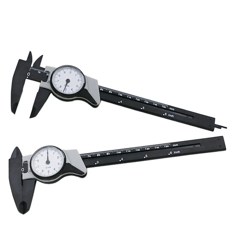 Buy 0 150MM portable plastic table calipers vernier