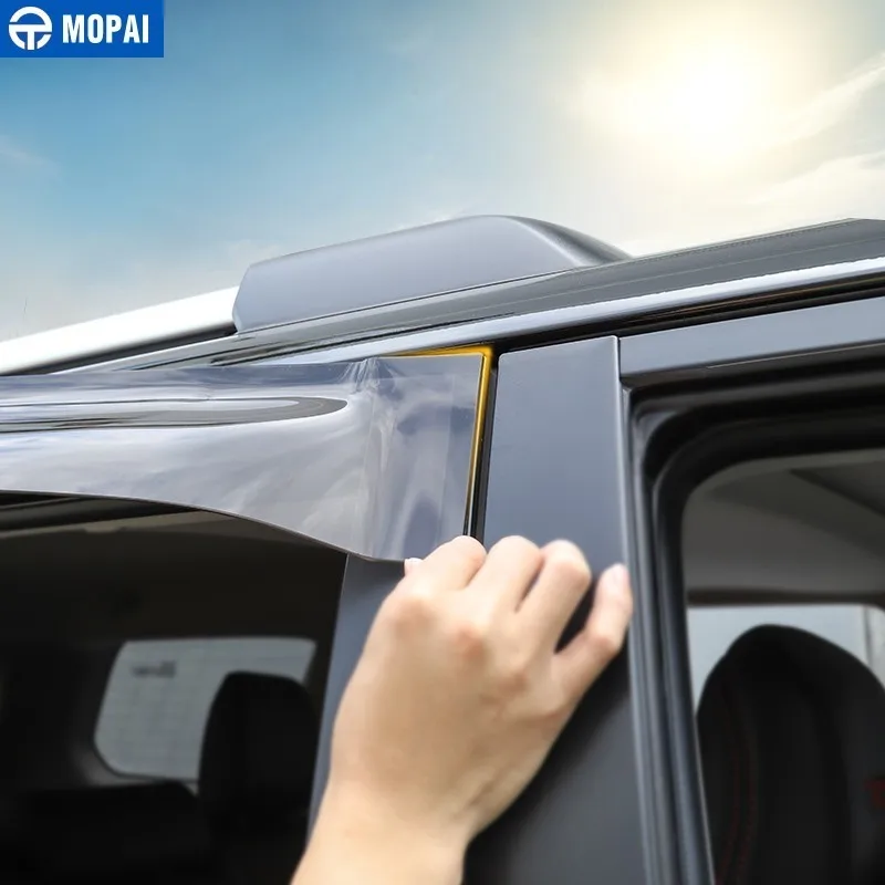 MOPAI навесы для Toyota 4 Runner автомобильный козырек для окна вентиляционный козырек Защита от солнца защита от дождя для Toyota 4 Runner+ автомобильные аксессуары
