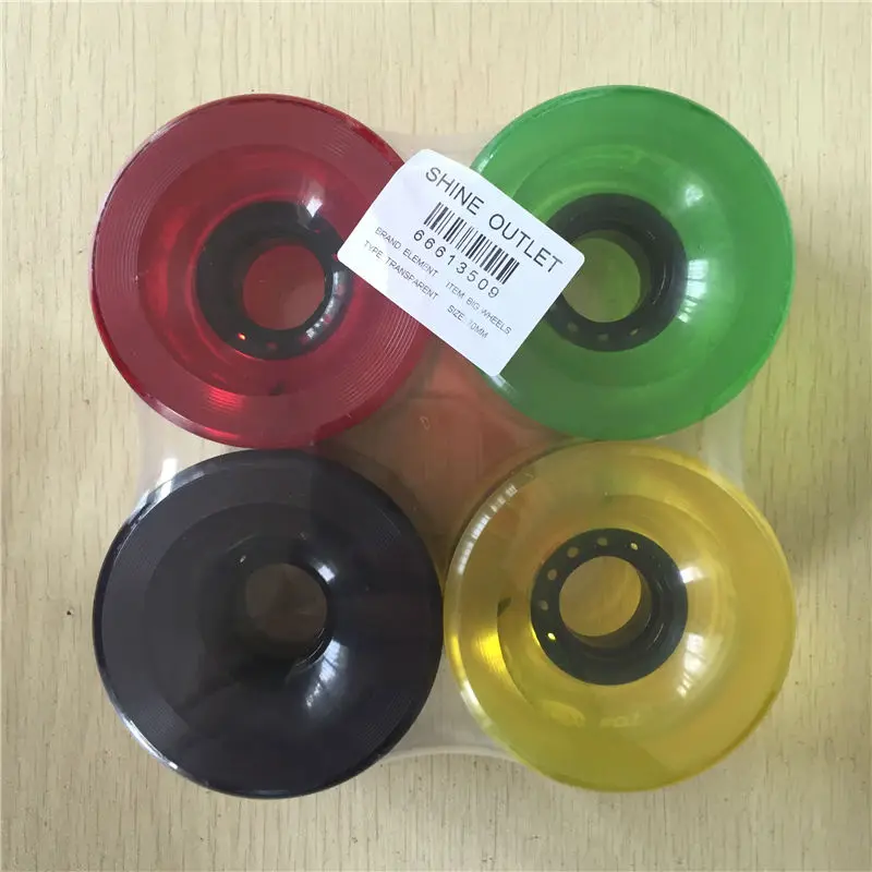 70mm PIG AND ELEMENT LONGBOARD WHEELS  (12)