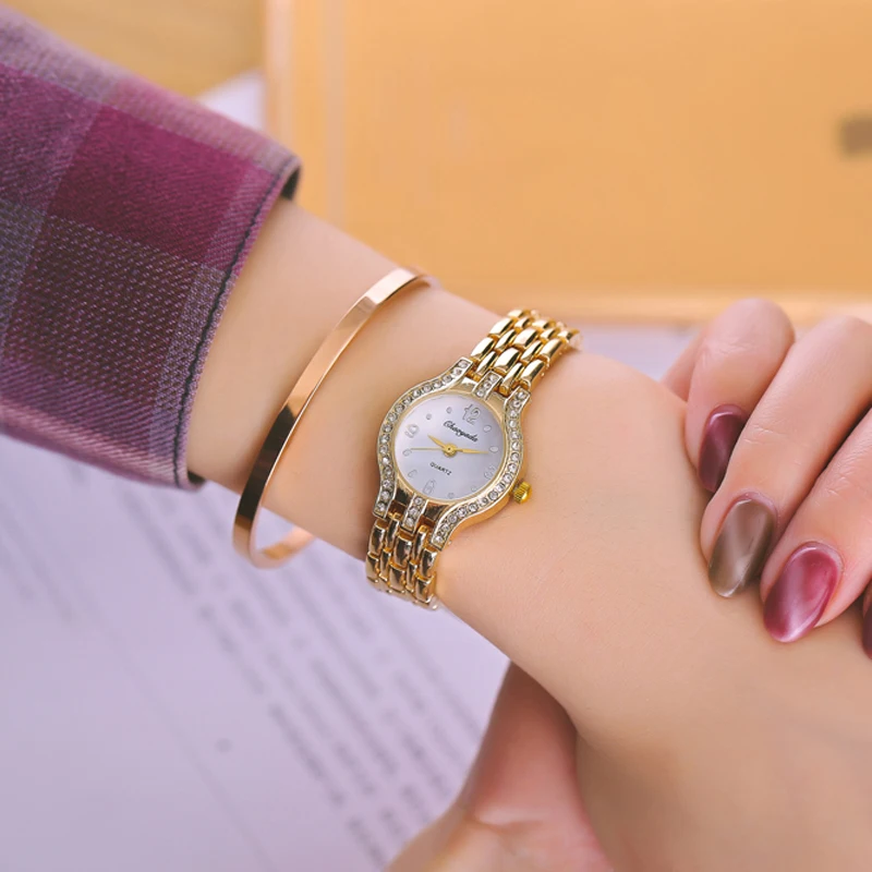 

2018 New Women Rhinestone Watches Lady Dress Women watch Diamond Luxury brand Bracelet Wristwatch ladies Crystal Quartz Clocks