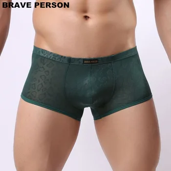 brand BRAVE PERSON Nylon Lace Men's gay Boxer Shorts U convex Pouch Sexy Transparent Underwear Men Boxers Slip Thin Cool Boxers
brand BRAVE PERSON Nylon Lace Men's gay Boxer Shorts U convex Pouch Sexy Transparent Underwear Men Boxers Slip Thin Cool Boxers