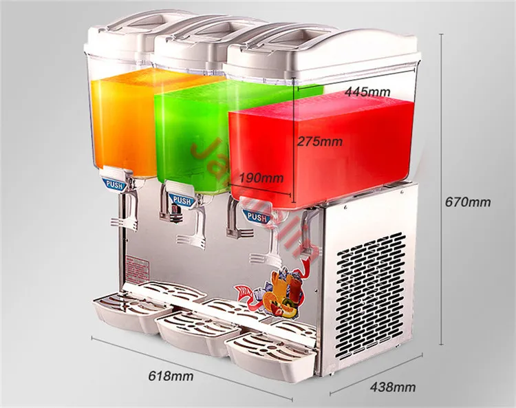 cold drinks machine size