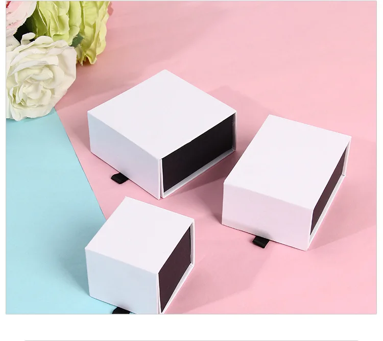 100PCS/lot High Quality White gift Paper box for Jewelry Ring Packaging lin5037 | Дом и сад