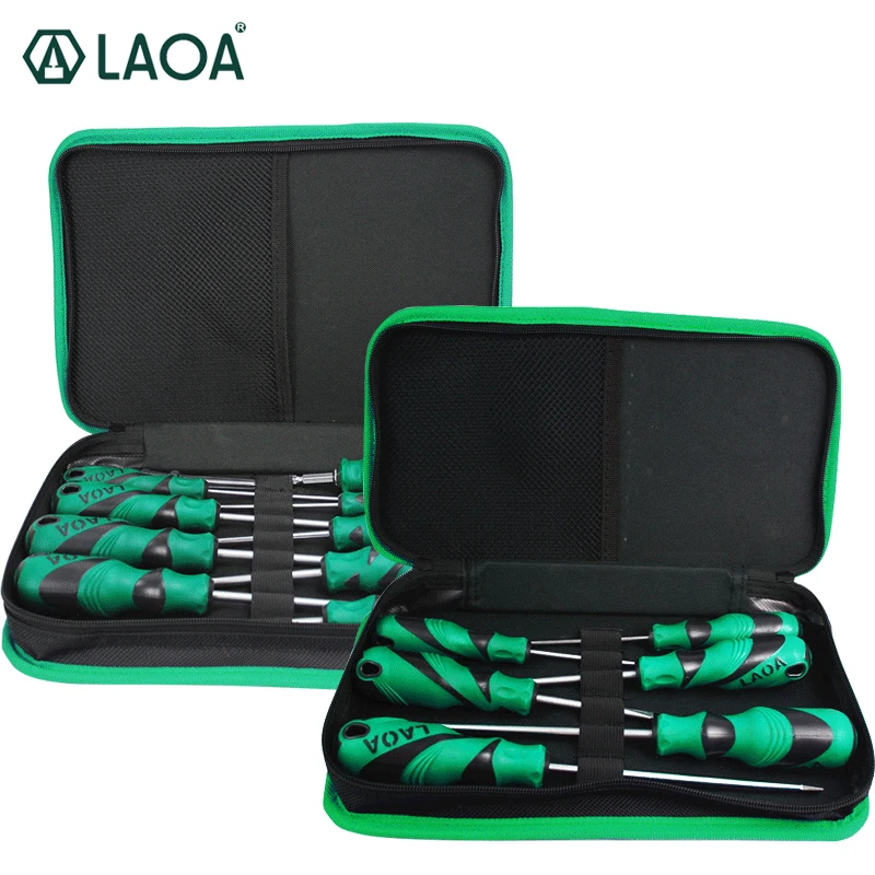 

LAOA 6/9 pcs Screwdriver Set Multi-Bit Tools Repair Screw Driver Screwdrivers Multi Hand tool
