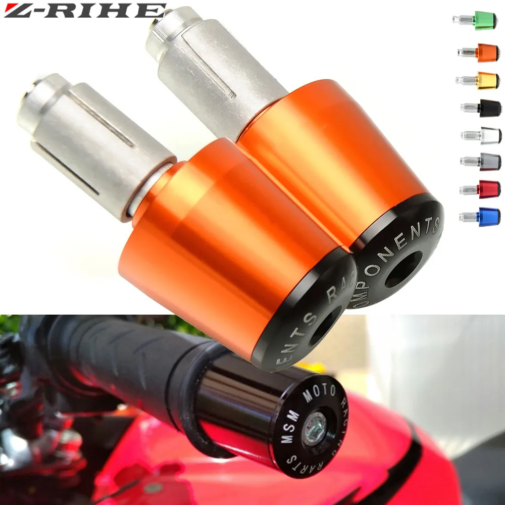 CNC 22MM Handlebar Grips Handle Bar Cap End Plugs For YAMAHA M109r Nmax Fazer MT-07 MT-09 MT-10 R25 FZ8 JOG Yzf r125 R15 Yzf250f |