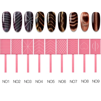 

RBAN NAIL Pink Magnet Stick Cat Eye Strong for cat eye Gel Polish Varnish Tips Builder Nail Art 3D Magnetic Design Pro Manicure