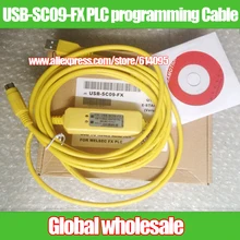 1 шт. USB-SC09-FX PLC Кабель для программирования данных для Mitsubishi/SC-09 SC09 FX FX1N/FX2N/FX1S/FX3U PLC Кабель для программирования
