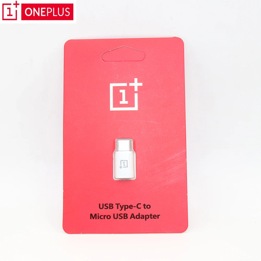 

Original OnePlus Micro USB To Type C Charging /Data Sync Cable Converter adapter USB 3.1 Connector For OnePlus 7 6T 6 5T 5 3T 3