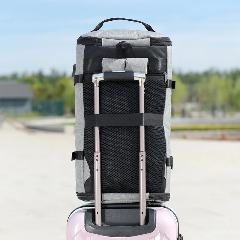 Fitness Training Bag Nylon Gym Bag Men Shoes Travel Backpack Sport Bag Backpack Multifunction Tote Gym Bags For Shoes Storage