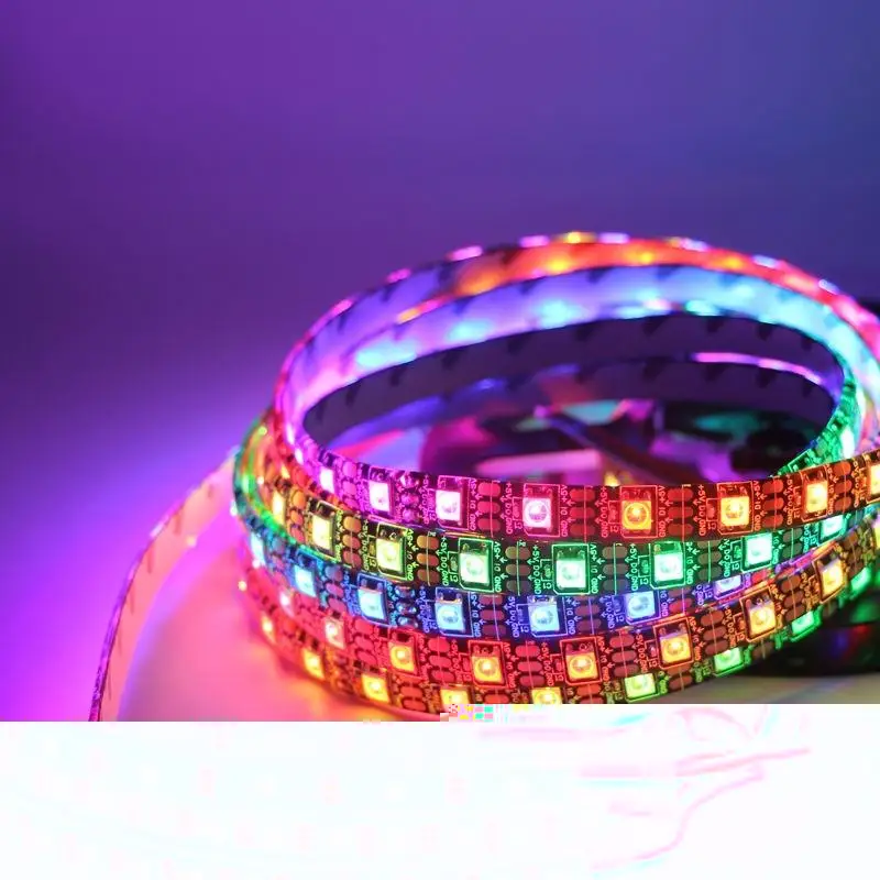 Lumiparty 5 В 1 м RGB Красочные Изменение IP67 Водонепроницаемый 30leds полосы света для внутренней и наружной отделки