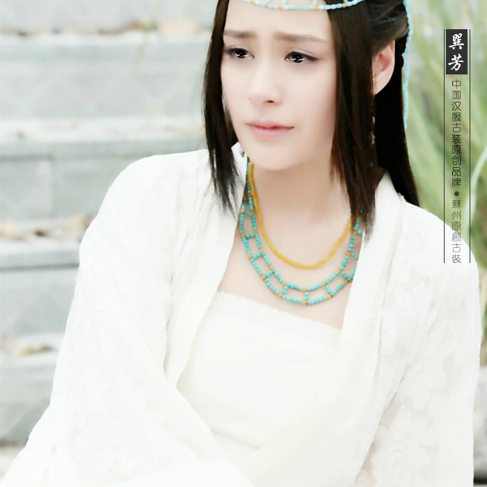Zhuan Fang tv Play Gu Jian Qi Tan Legend of Odd античный меч актриса белый костюм