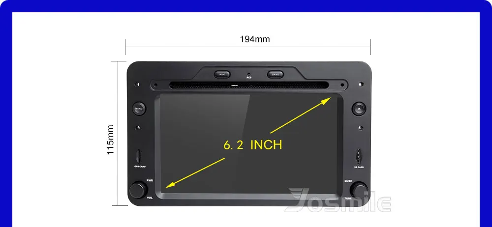 Excellent Josmile 2 din Car DVD Player For Alfa Romeo 159 Brera Spider Sportwagon Navigation Multimedia Stereo GPS AutoRadio Head Unit 16