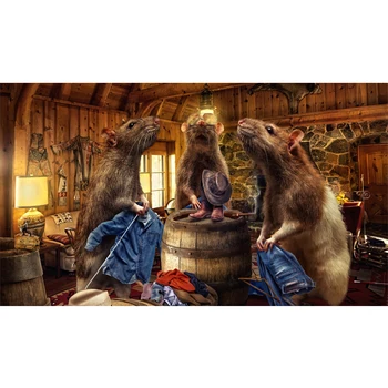 

Full Square Drill 5D DIY Creative pictures rats jeans room diamond painting Cross Stitch 3D Embroidery Kits home decor H40