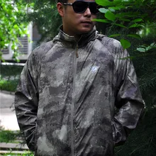 Военная тактическая куртка для мужчин уплотнения тонкий дышащий водонепроницаемый солнцезащитный крем одежда для улицы быстросохнущие УФ-кожи пальто куртка