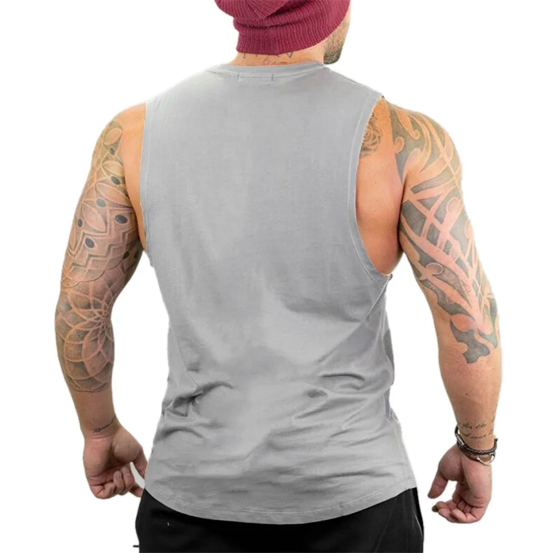 MYTL Muscleguys, Мужская одежда для бодибилдинга, мужские майки для спортзала, мужская майка без рукавов, жилет для фитнеса, Майки для тренажерного зала, одежда из хлопка