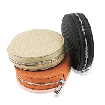 

PU Leather 20 Piece Capacity Disc CD DVD Allbum Storage Media Case Bag Wallet Holder for Car Home Office