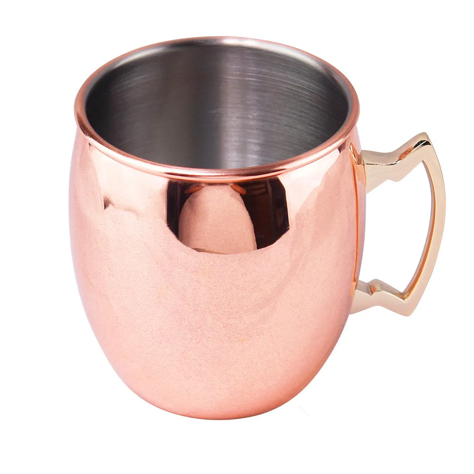 Steel Moscow Mule Mug 500ml Bar Beer Mug Cocktail Cups