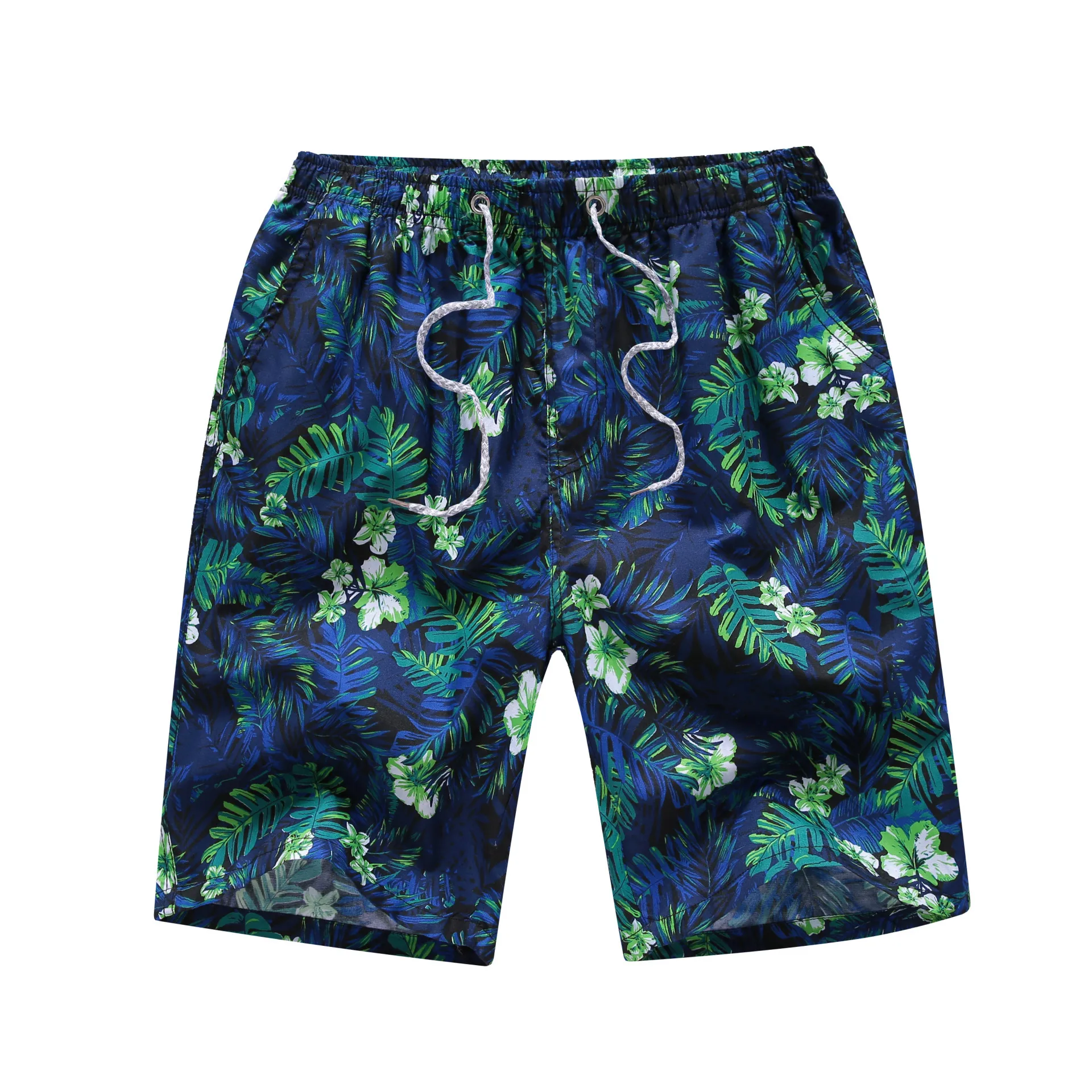 Летние спортивные шорты водопоглощающие быстросохнущие удобные тканевые пять брюк пляжные брюки мужские и женские пляжные шорты - Цвет: H02