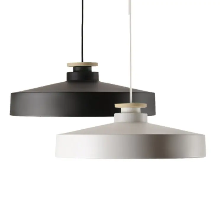 

Nordic style living room bedroom lamp designer personality restaurant bar lighting cap single head geometric Chandelier