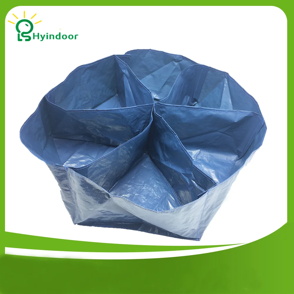 Garden Pots 6 Grid Planting Bags Mixed Type of Vegetable Grow Bag