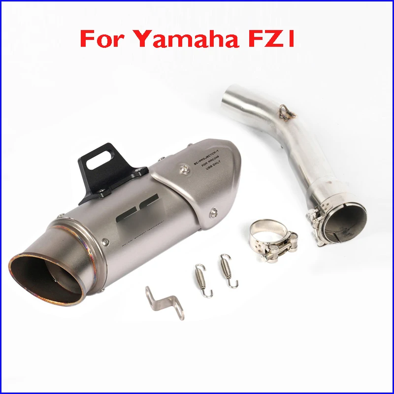 For Yamaha YZF R1 1998-2003 Motorcycle Exhaust Muffler Tip Mid Connect Link Pipe