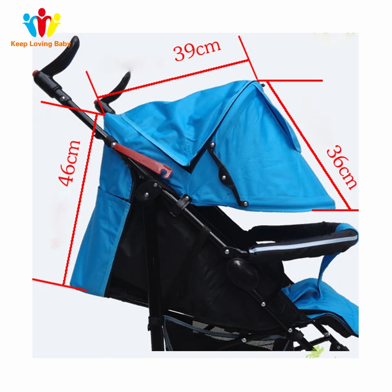 Baby Stroller Accessories Carriage Sun Shade Kids Stroller Sunshade Cover Prams Windproof Hood Canopy Cover Stroller Sun Visor