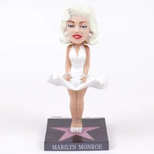Marilyn Monroe Bobble Head Doll Vinyl Action Figure Collection Toy
