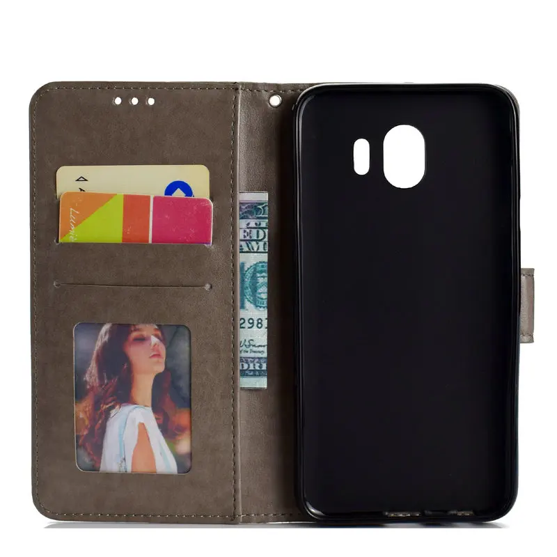 Leather Etui for Coque Samsung S10 Case J6Plus Samsung A50 Case A70 for Samsung Galaxy J6 J4 Plus A7 2018 S10E S10Plus A40 A30