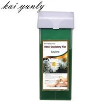 1 шт. Горячая прокатка восковой картридж для депиляции нагреватель Восковая эпиляция крем Красота Азулен вкус оптом J5