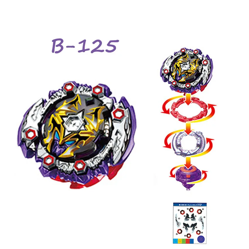 Beyblader взрыв игрушки B-135 B-134 B127 B-128 B-129 B133 Toupie с гироскопом Металл Fusion Бог Прядильный механизм лезвия игрушка