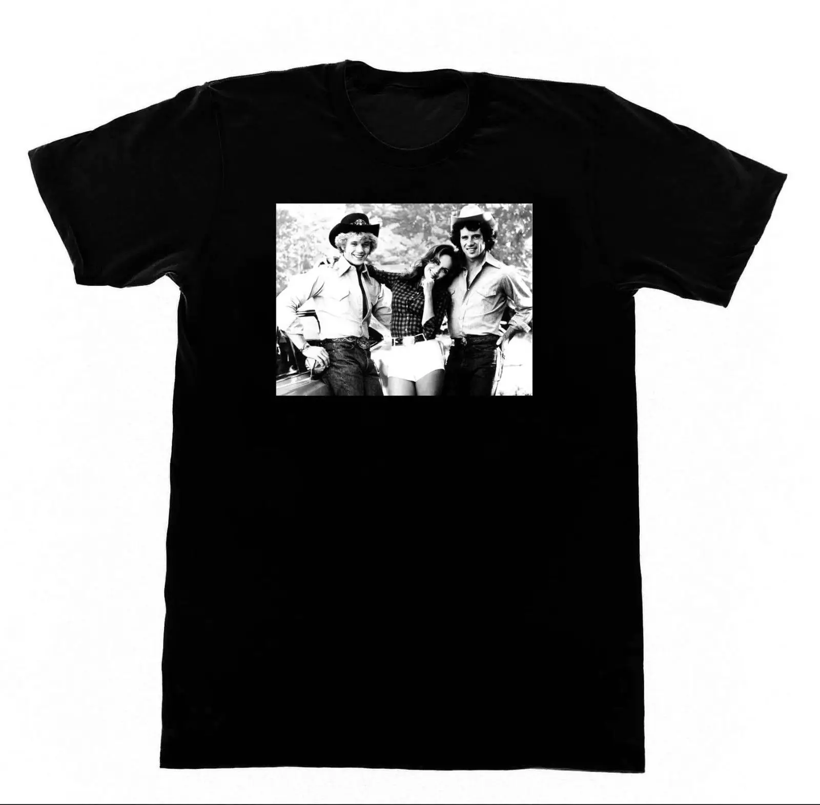 Dukes of Hazzard Promo imagen camiseta mangas niño algodón hombres camiseta top impresión algodón alta calidad camiseta