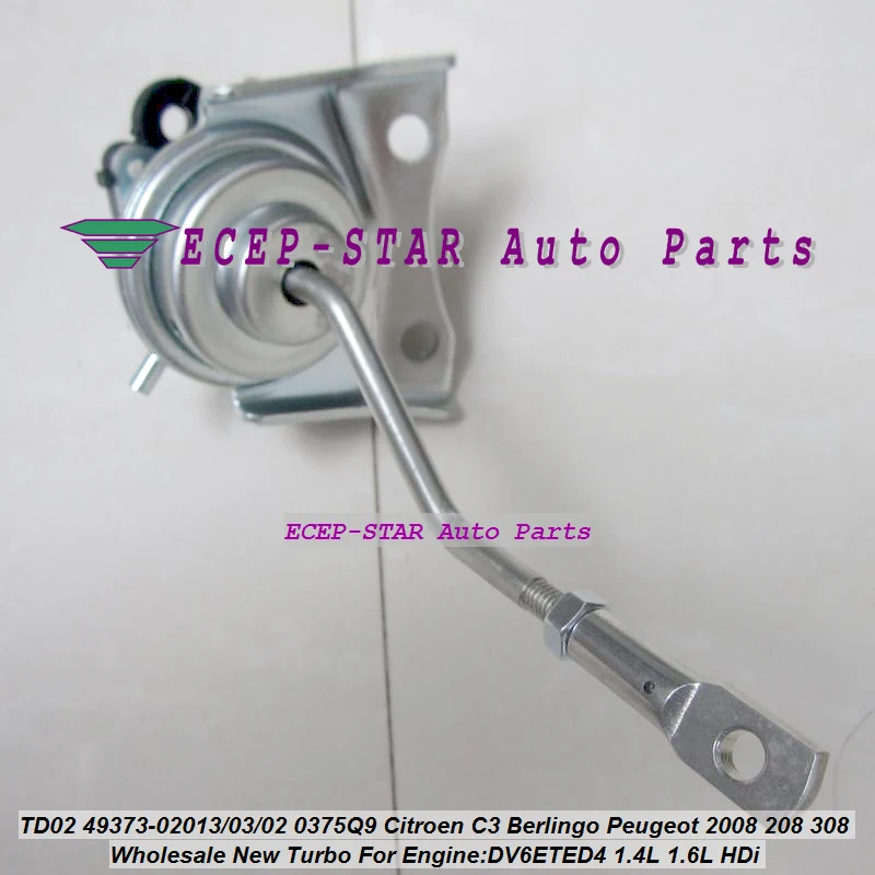 Turbo Actuator TD02 49373-02013 49373-02003 49373-02002 0375Q9 For Citroen C3 Berlingo For Peugeot 2008 208 308 DV6ETED 1.6L HDI (3)