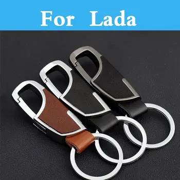 

Genuine Leather Car key chain key case key cover For Lada 1111 Oka 2105 2106 2107 2109 2110 2112 2113 2114 2115