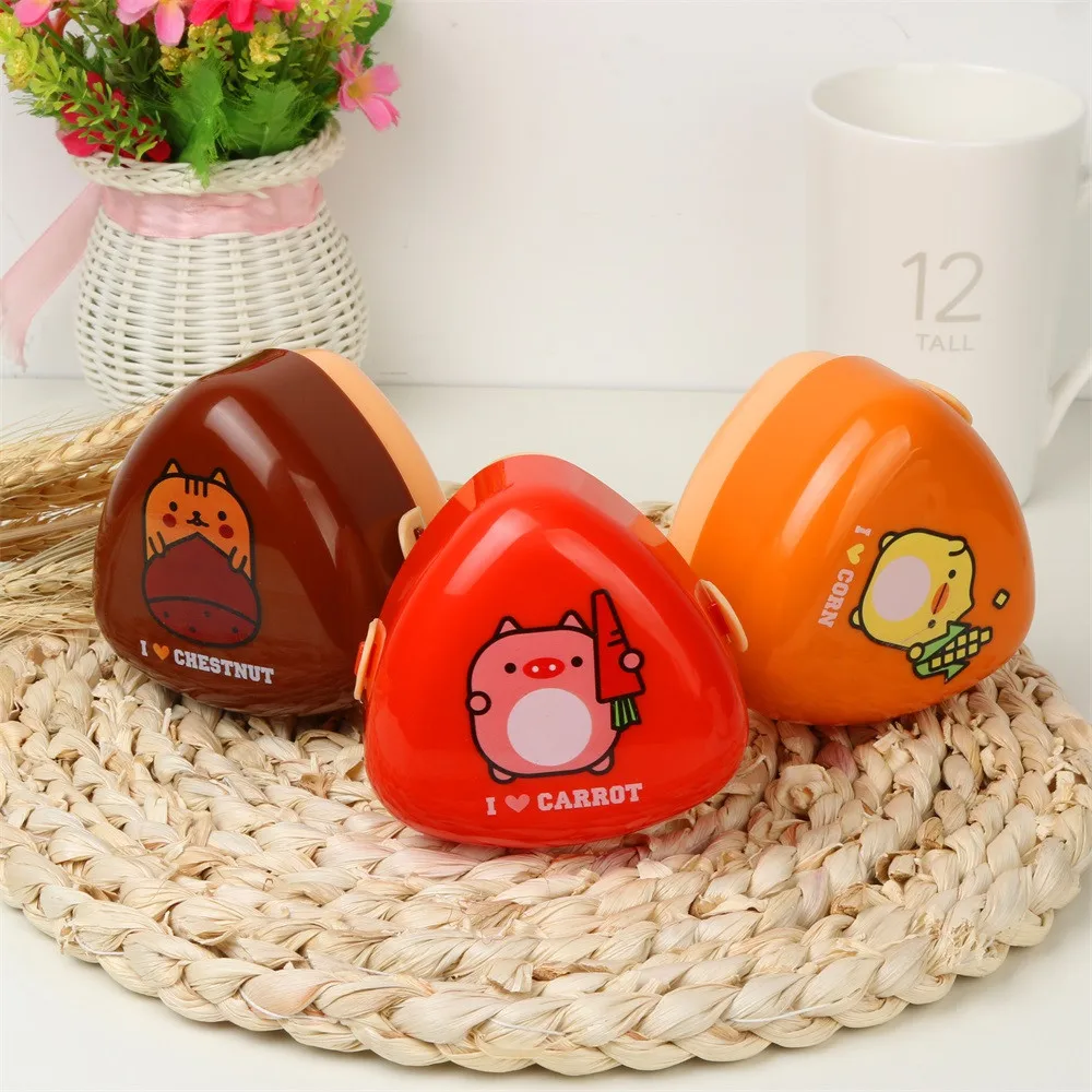 

2019 cute pop explosion Cartoon Shape Lunch Box Food Container Storage Box Portable Bento Box