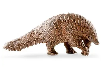 

Original genuine wild animal mammal pangolin figures collectible figurine kids educational toys children