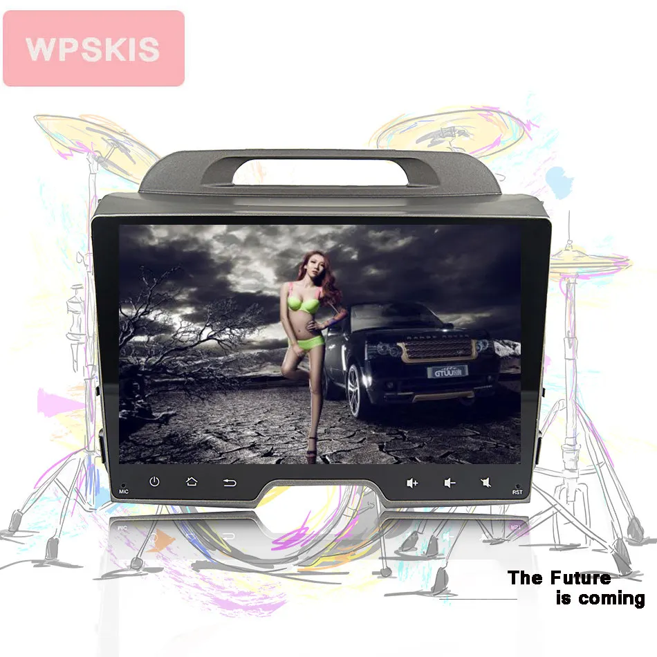 

2DIN Android 9.0 Octa core 9 inch Car DVD for KIA Sportage Radio DVD navigation 2din DVD Sportager GPS Radio DAB+ wifi Headunit