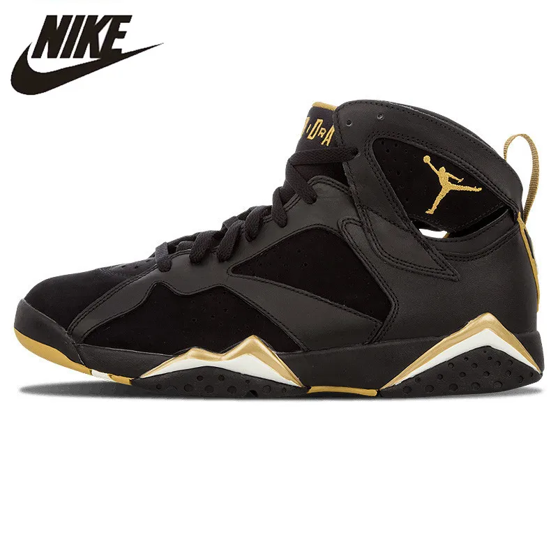 

NIKE Air Jordan 7 Retro "Golden Moments Pack" Men's Basketball Shoes Sneakers, Original Outdoor Comfort Shoes 304775 030