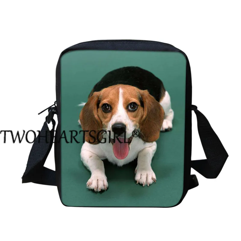 Twoheartsgirl Beagle комплект школьных сумок для мальчиков и девочек-подростков, милый школьный рюкзак для детей, школьные сумки на заказ - Цвет: L5497E