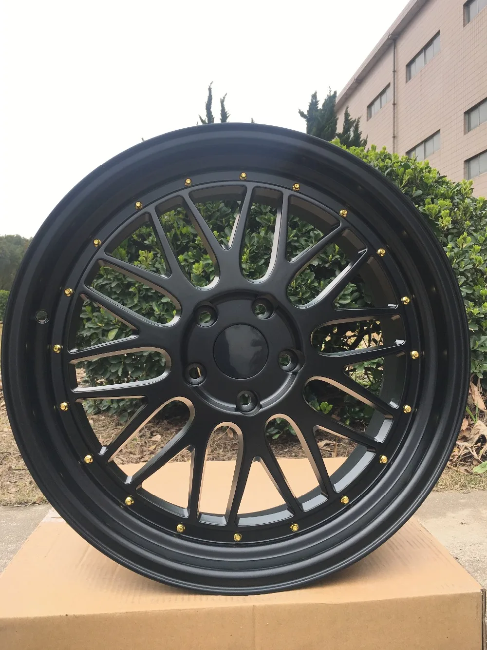 19 дюймов матовый черный LM стиль шахматные колеса диски W882|rim style|rims toyotarims lexus |