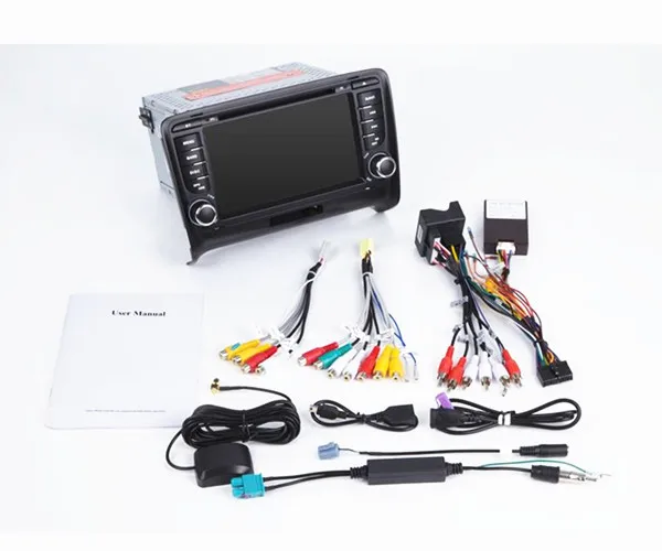 Cheap car radio Navigation android  for audi TT MK2 (2006-2014) Wifi Support DAB GPS Navigation Radio FM  Car Pc Central 2