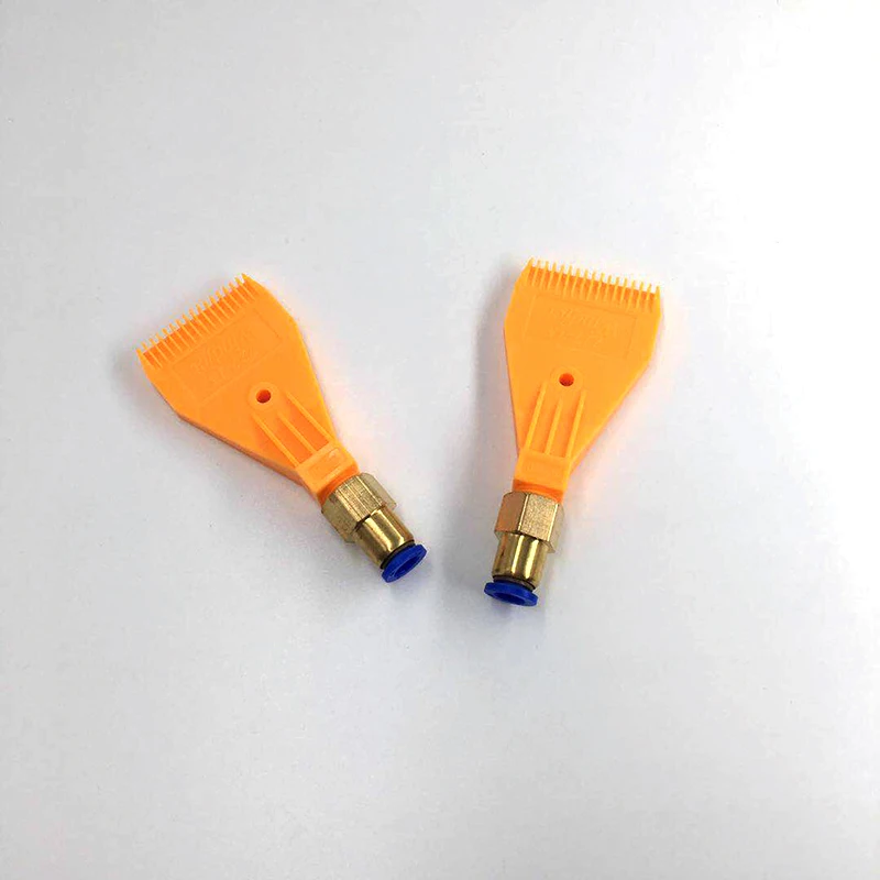 

1/4" BSPT Male Thread Air blow nozzle,air knife nozzle,16 blow holes ABS Blow jet Spray nozzle