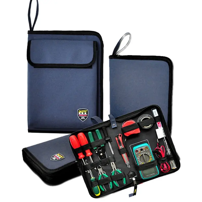 Professional Electricians Hard Plate font b Tool b font Kit font b Bag b font Storage