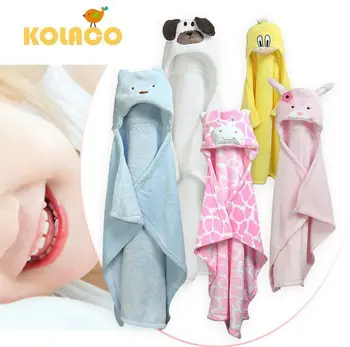 

baby blanket for newborn swaddle super soft comfortable Kid Toddler hooded Cloak quilt fleece wrap ctrq0005