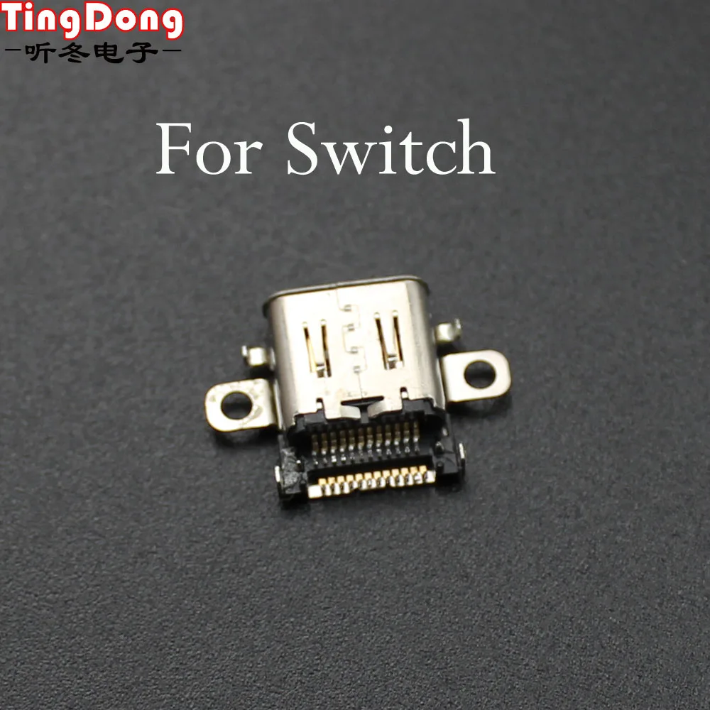 Оригинальный зарядный порт TingDong для консоли Nintendo Switch NS разъем питания зарядного