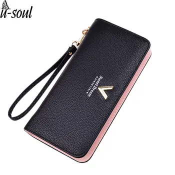 

Female Purse Long Zipper Women Clutch Fashion Card Holder Purse Wallets Ladies Clutch Portefeuille femme A1784