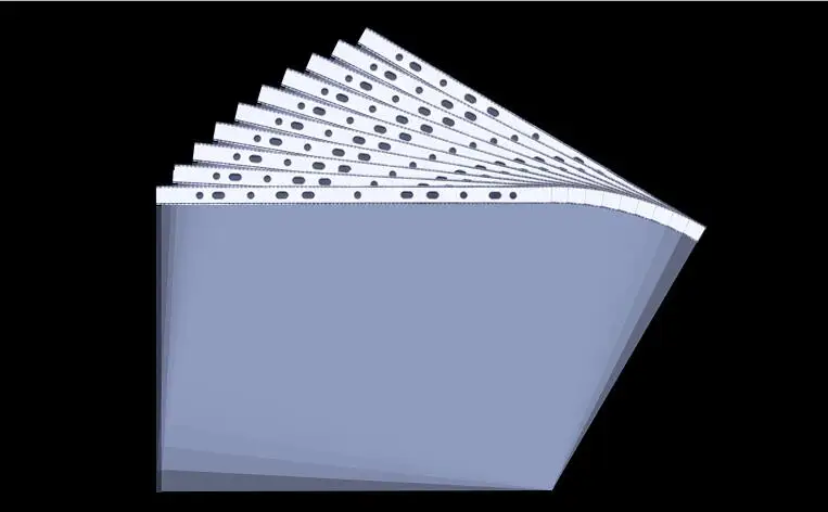 11 Отверстие A4 100 шт. буровая установка данных сумка папка для документов защита прозрачный пластик вставки контейнер лист папка перфорированный карман
